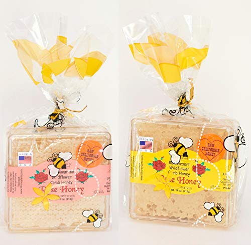 Miel Natural con Panal Wildflower 11 Oz 2 Pzas miniatura 2