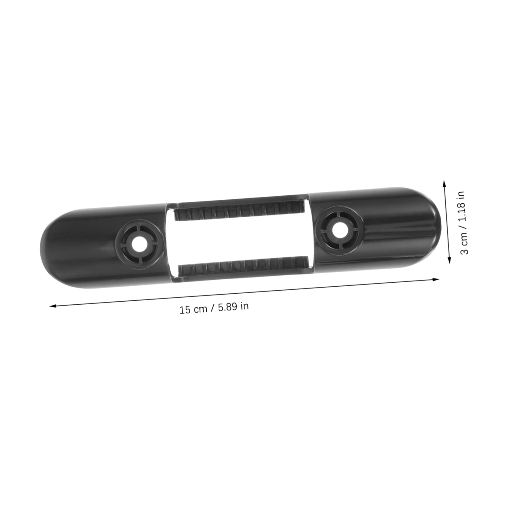 BESPORTBLE Paddelschnalle Stange Driftsocke Für Fischerboot Bausatz Handhaben Kajak Stecker Haken Kajak-attikastopfen Kajak Paddelhalter Clip Paddelklemme Für Kanus Black Plastik