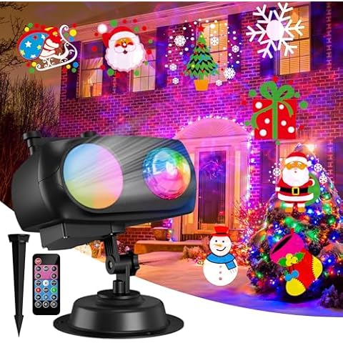COOLWUFAN 2-in-1 Holiday Projector Cover