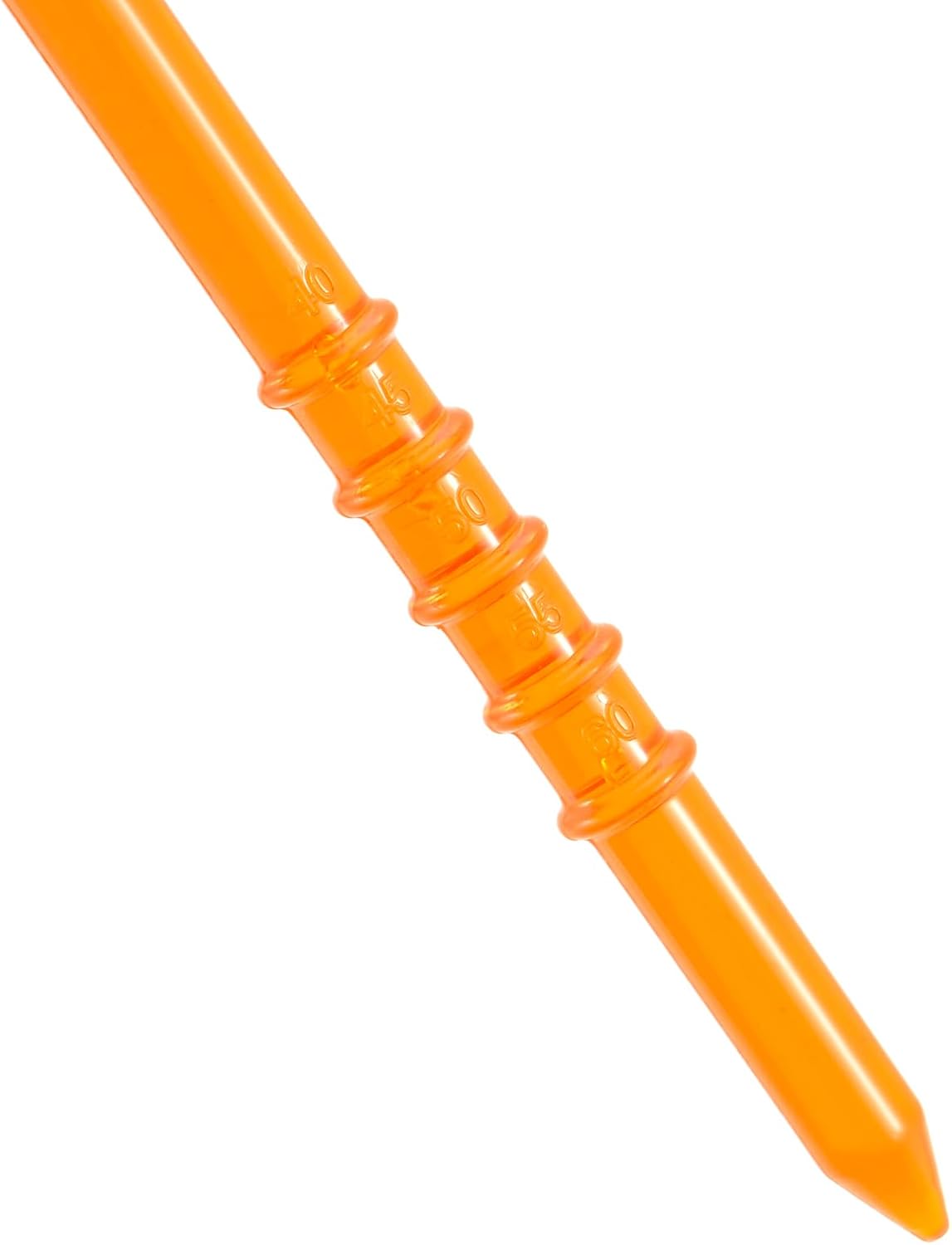 MUXSAM 40Pcs Golf Tees 3 1/4 Inch(83mm), Plastic Golf Tees 4 Prongs Stability Tees, Unbreakable Long Golf Tees with Tick Marks, Durable Stable Golf Tees for Practice Golf Lover