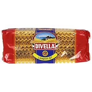 Divella – Lasagnoni, Pasta di semola di Grano Duro – 10 pezzi da 500 g [5 kg]