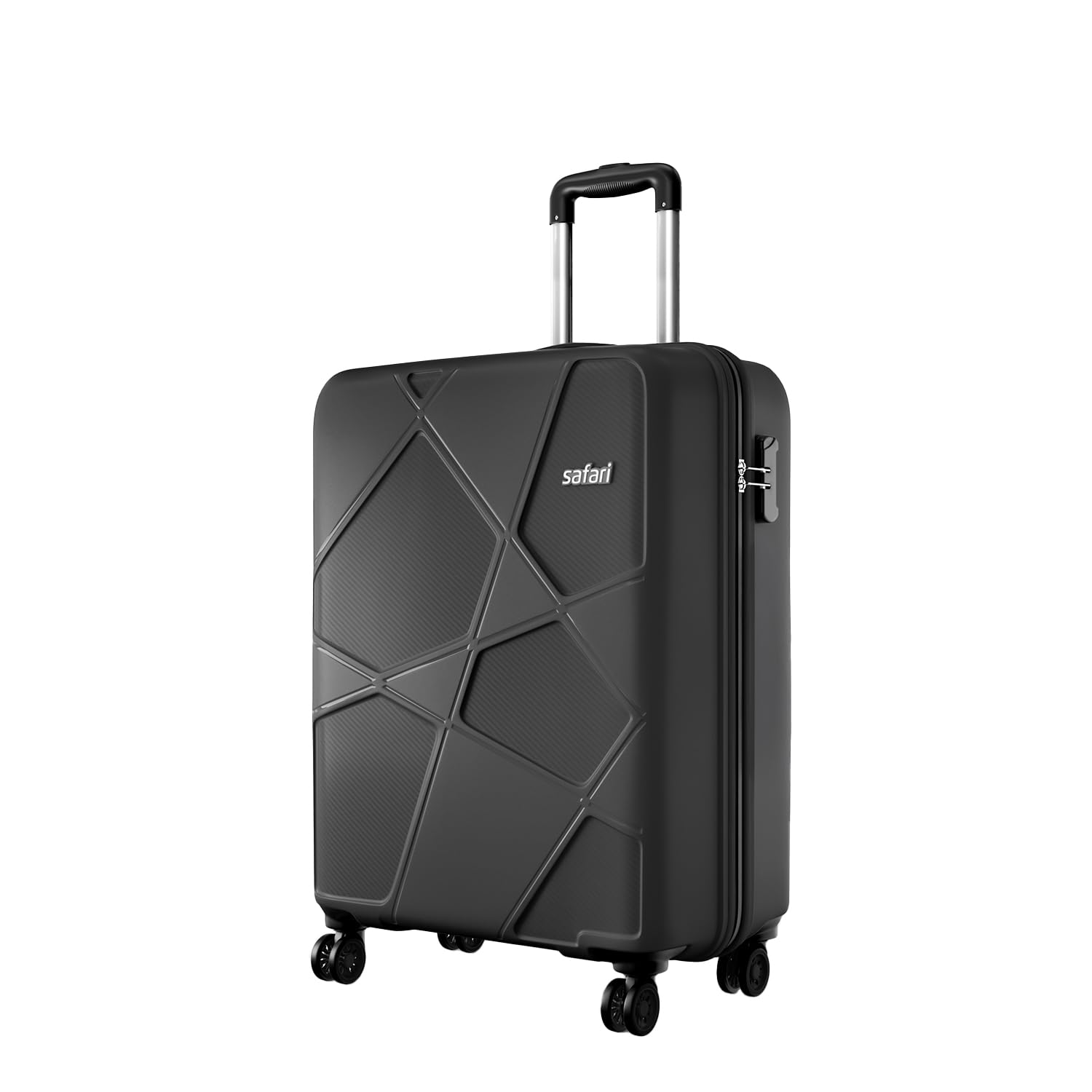 Safari Pentagon Pro 8-Wheel Trolley Bag