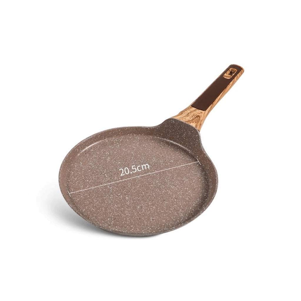 UWYTGF Pot Saucepan Stone Frying Pan Layer-Cake Cake Pancake Crepe Maker Flat Pan Griddle Breakfast Omelet Baking Pans