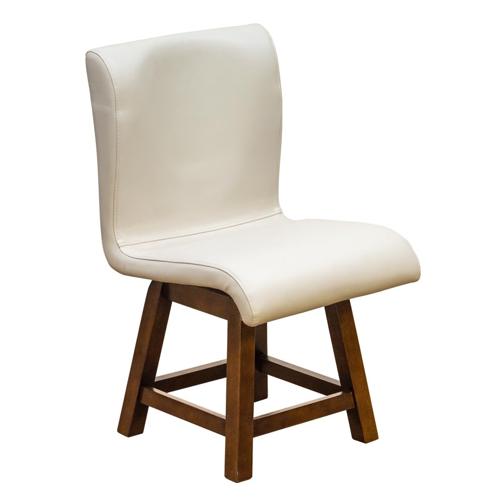 Amazon｜サカベ ダイニングチェア 回転式 椅子 座面高45cm 1脚 座面