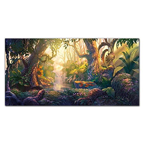 Décoration d'intérieur verre acrylique 100x50 robuste et léger