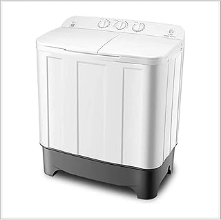 XER Przenośna mini pralka elektryczna Mini Compact 8,8 kg duża pojemność + 6,0 kg suszarka, wirówka do prania – 75 x 43 x 84 cm