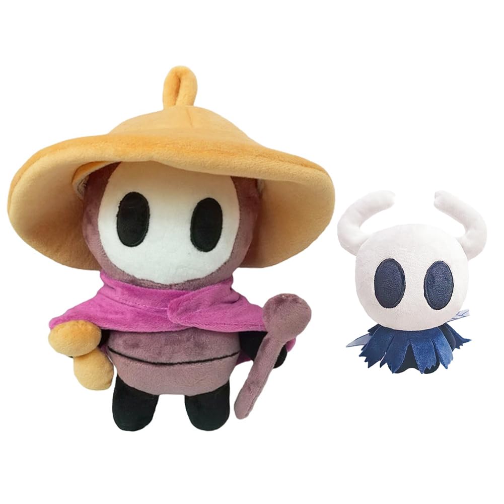 Anjinguang Hollow Plush, Popular Game Hollow Silksong Hornet-can Sherma Character Collectible Stuffed Figure Throw Pillows for Home Decor for Game Fans