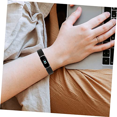 Correa de reloj de cuero para mujer correa de reemplazo portátil y elegante 2