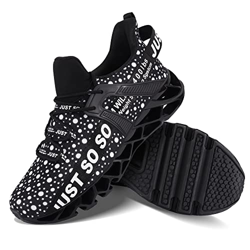 Image of JSLEAP Mens Running Shoes Non Slip Athletic Walking Blade Type Sneakers