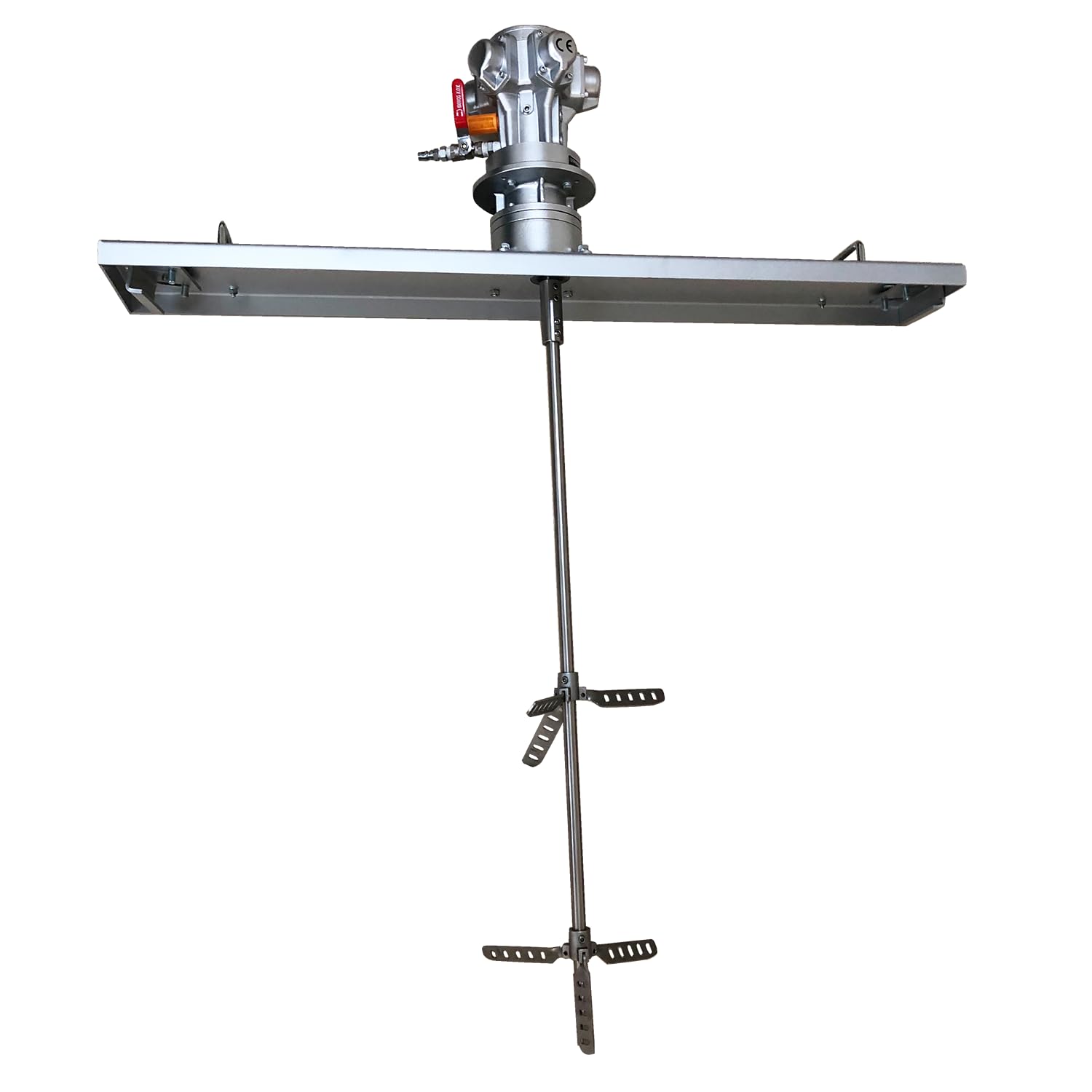 COSMOSTAR M0707 mieszadło pneumatyczne, mocowanie IBC do zbiornika IBC, wyposażony w przekładnię 3:1, trzpień SUS i śmigło, mieszadło kolorowe, mieszadło do farby, mieszadło do mieszadła do