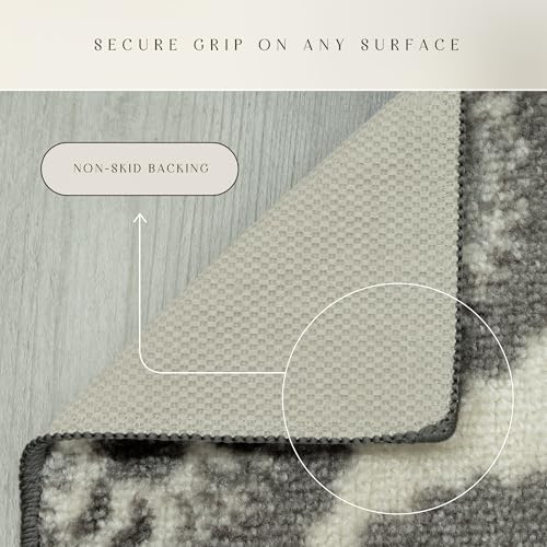 Tapete Maples Rugs Vivian Medallion 117x76 cm Gris miniatura 5
