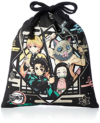 巾着 巾着S キッズ HKM-630 ブラック