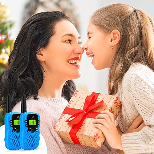 Walkie Talkies for Kids, dmazing Kids Walkie Talkies for Boys Age 5-10 Christmas Birthday Gifts for 3-6 Year Old Boys Kids Outdoor Toys for 3-6 Year Old Boys Stocking Stuffers Blue - Thumbnail 6