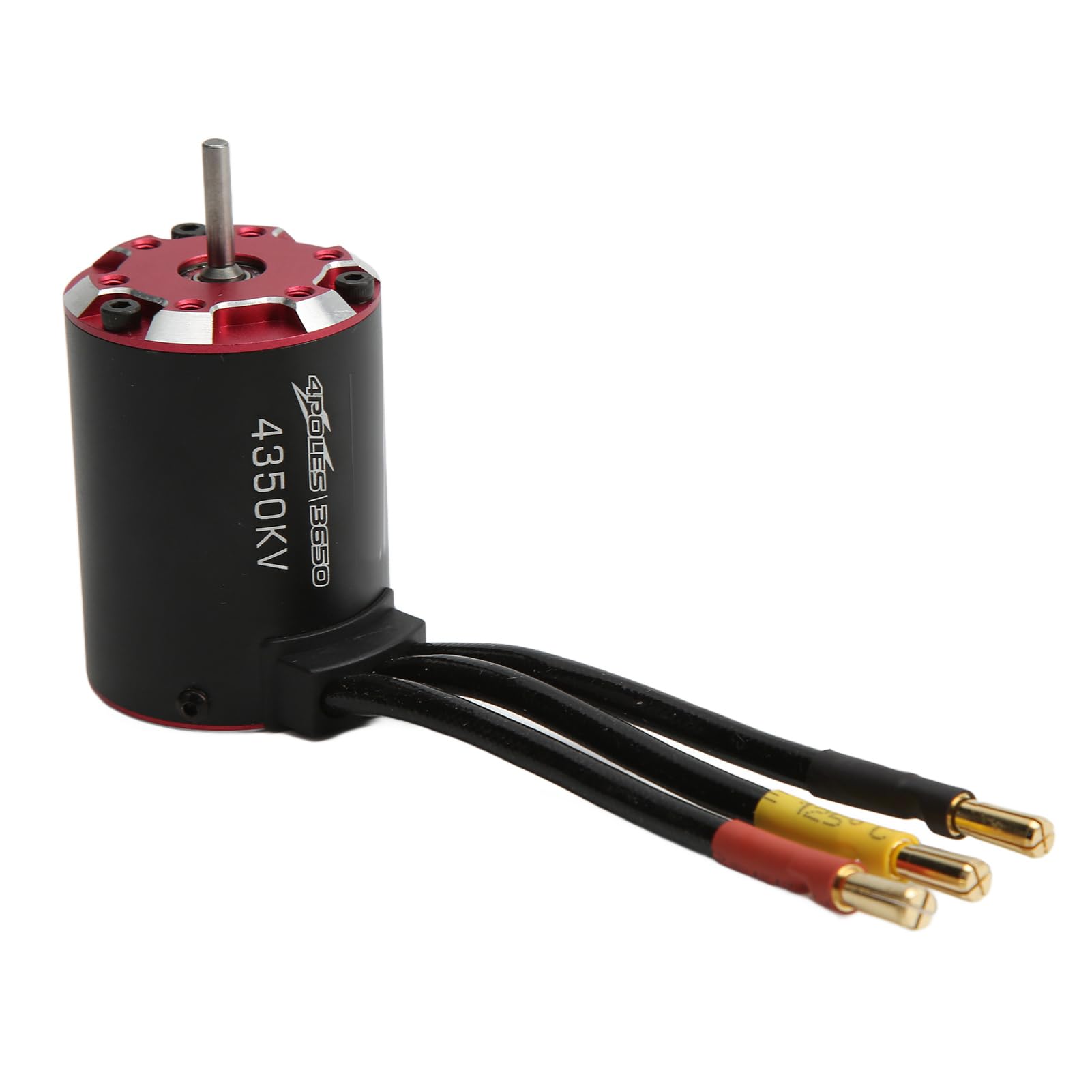 3650 4350KV Bezszczotkowy silnik bezszczotkowy 4 naddźwiękowy silnik z portem czujnika temperatury dla samochodu RC 1/8 1/10