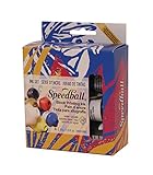 Speedball Water-Soluble Block Printing Ink Starter Set, 6 Bold Colors with Satiny Finish, 1.25-Ounce...