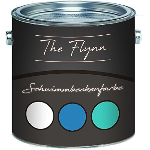 The Flynn Pintura para piscinas en azul, blanco, verde, verde lago, gris, gris claro, antracita, revestimiento para piscinas Cover