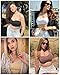 Strapless Bra for Women Bandeau Bra Top Non-Slip Padded Adhesive Sticky Wireless Seamless Tube Top Nude