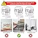 FTVOGUE Smart Thermostat for Film Floor Heating, AI Smart Learning Energy Saving and, Easy to Install Thermostat with Remote Control (White)