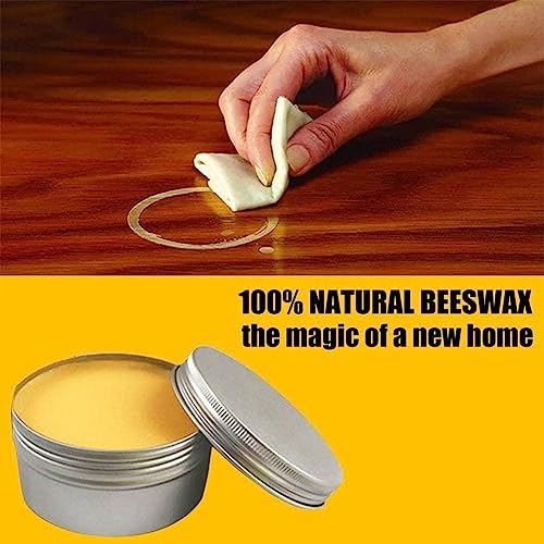 Sbyzm 20g Wood Care Wax Natural Pure Wax Paste Wood Polishing Polishing Seasoning Polisher Floor Beeswax O6I3 - Image 2