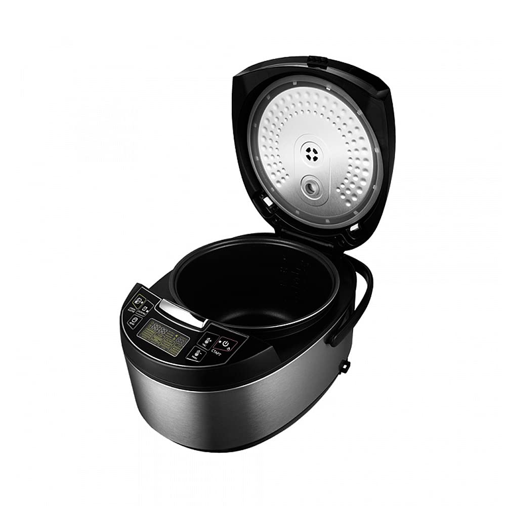 REDMOND RMC-RMC-M4512 (russo) con 40 programmi (pane, cottura a vapore, ecc.), Display LCD touch da 5 litri, Multivarka