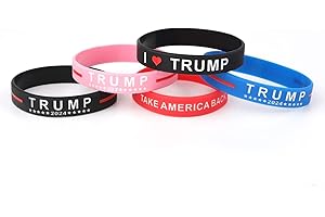 5PCS Donald Trump 2024 Bracelets