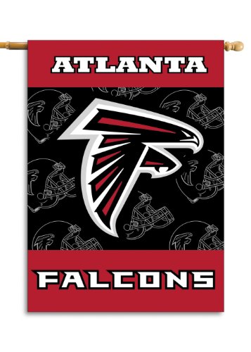 image for Fremont Die NFL Atlanta Falcons 2-Sided House Flag, 28