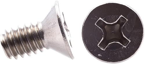 Miniatura 2 de Prime-Line 9001750 Tornillos de máquina, cabeza plana, Phillips Drive, 14 in-20 X 12 in (paquete de 25)