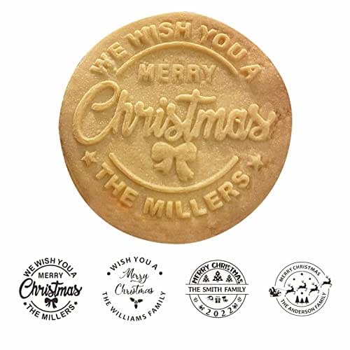 2024 Personalized Christmas Cookie Stamp Christmas Cookie