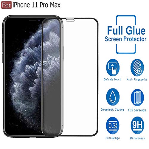 Image of DPJ Tempered Glass for iPhone 11 Pro Max and iPhone Xs Max (6.5 Inch) [Pack of 2]