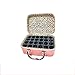 Produktbild UR MAX BEAUTY Ätherisches Öl Lagerung Reißverschluss-Kasten 24 Grid Für 15Ml Flaschen Hard Shell Beweglicher Halter-Beutel,Rosa