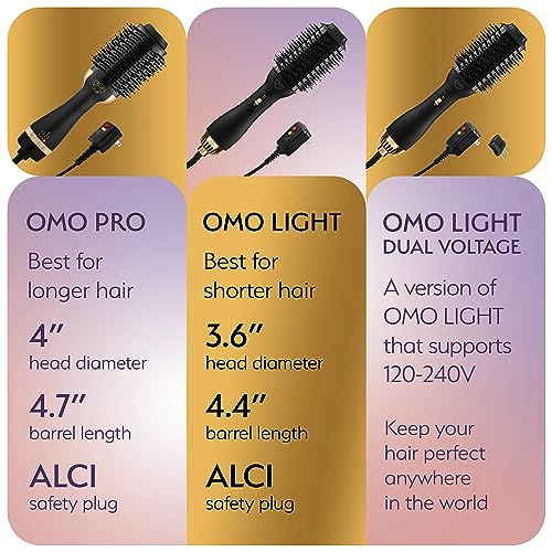OMO TEAM Professional Dual Voltage Blowout Hair Dryer Brush SM-5366 の商品画像 5