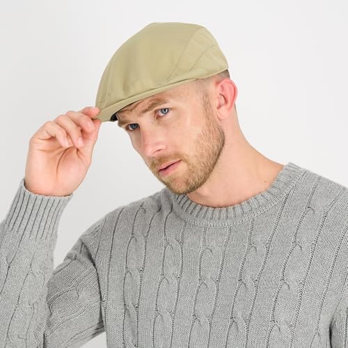 Haggar Side Seamed Flat Cap Khaki - image 7