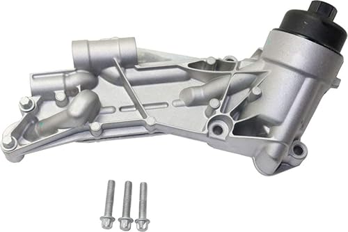 Enfriador de aceite de motor con conjunto de filtro de aceite 93186324 compatible con Chevy Aveo Cruze Malibu Sonic Trax Buiick Cascada Encore