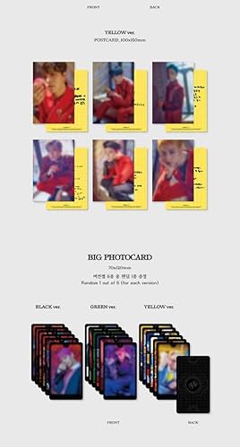 Miniatura 5 de Oneus Devil 1st Album 3 Versión SET CD+16p Letras Libro+96p PhotoBook+1p Tarjeta Oculta+2p PhotoCard+Mensaje PhotoCard SET+Tracking Kpop Sealed