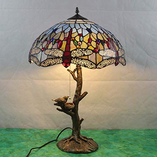 Lampe de chevet en verre multicolore pour une chambre chaleureuse - 5