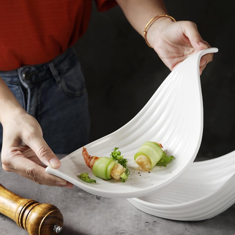 Assiette à dîner, assiettes à dîner, assiettes à dîner en céramique, assiette à sushi, restaurant, créatif, couleur unie, vaisselle, collation, dessert, poêles, assiettes à vaisselle, assiettes