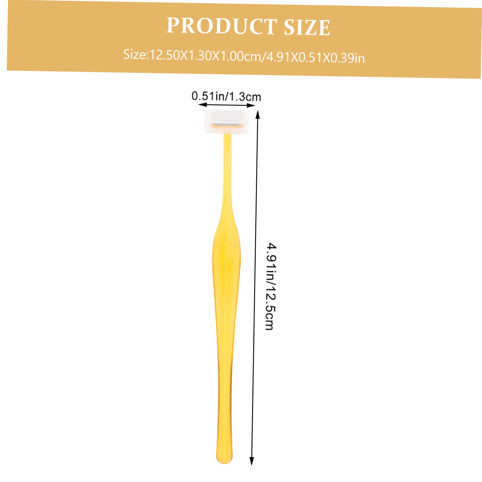 WOFASHPURET 5pcs Brow Razors Reusable Facial Hair Razors Eyebrow Scissors for Women Eyebrow Shaver Random Color