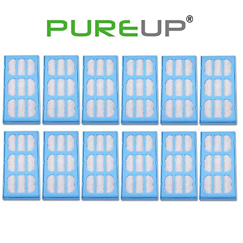 PUREUP 12 Pack Replacement Water Filter Compatible with Drinkwell Cat Mate Dog Mate