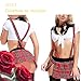 VicSec 2 Piezas Trajes Colegiala de Cosplay, Sexy y Bonito Disfraz de...