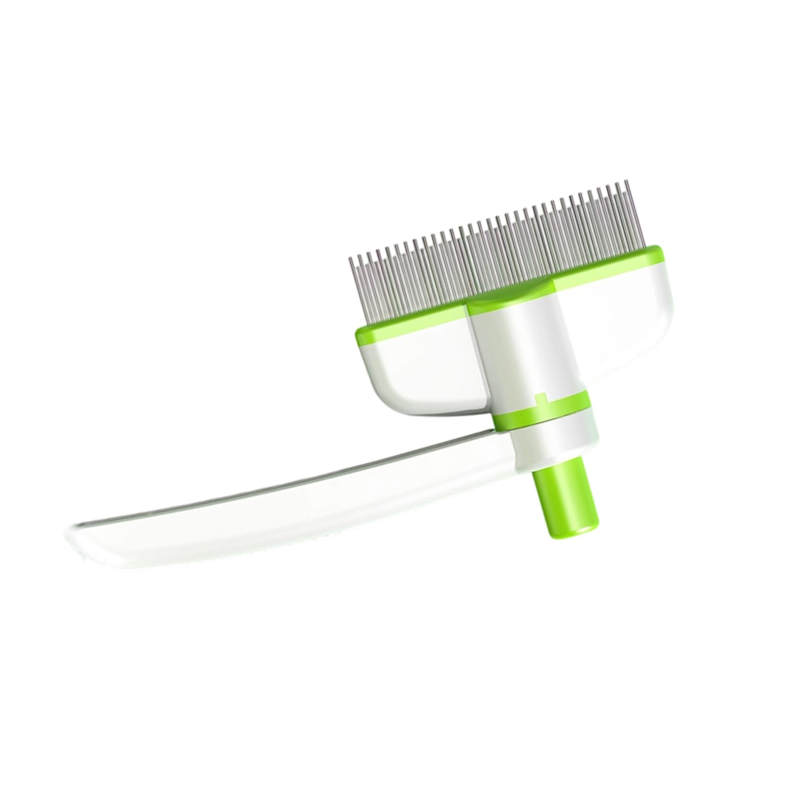 YUXITA Cat Deshedding Brush With Massage Function ABS Cat Grooming Tool For Shedding Control And Coat Care