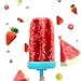 Popsicles Molds, Ozera Set of 6 Reusable Ice Pop Molds, Durable Popcical Molds Popsicle Maker Trays for Popsicles Making, Come with Funnel & Cleaning Brush