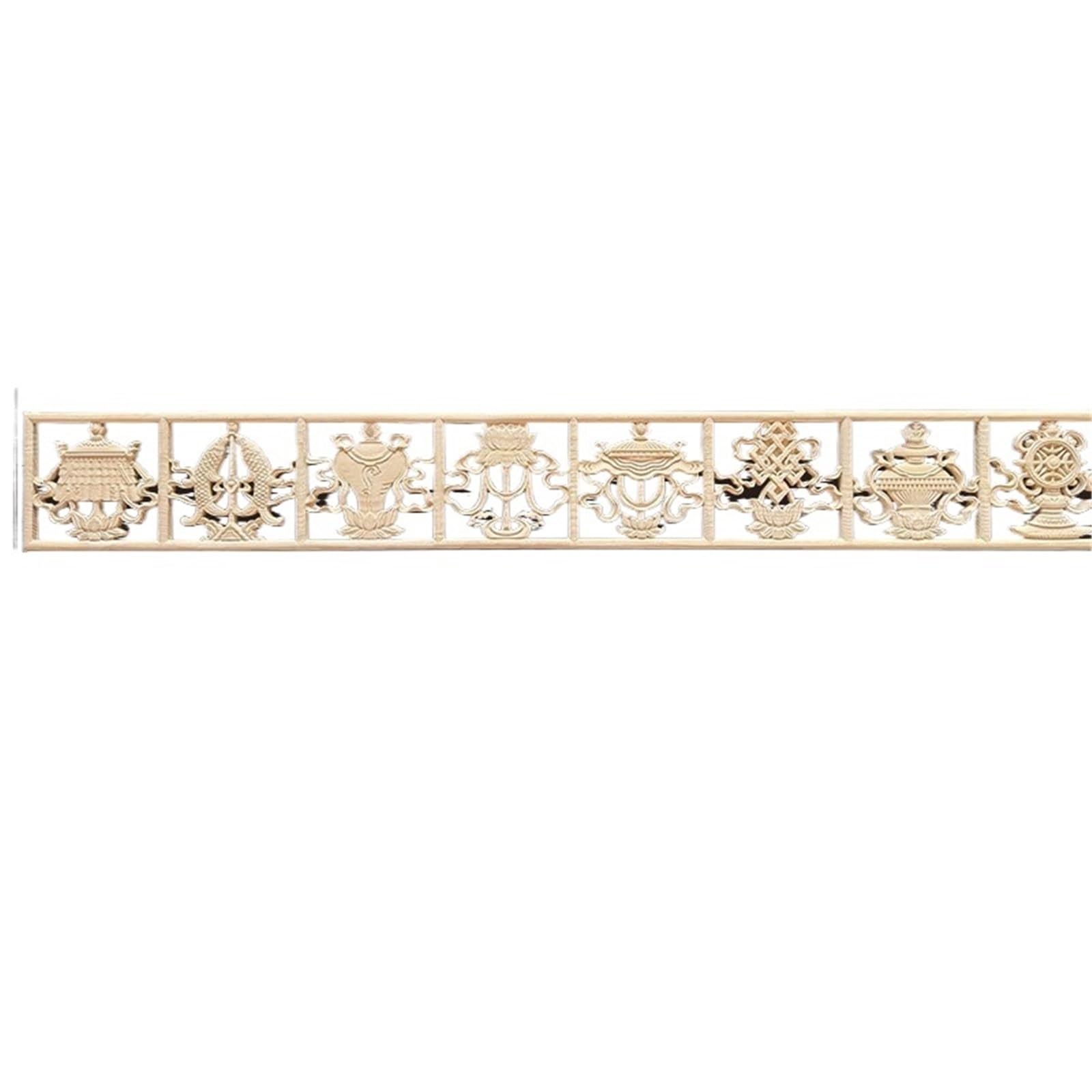 Moulage bois sculpté angle 50x15cm pour décorer vos meubles de salon