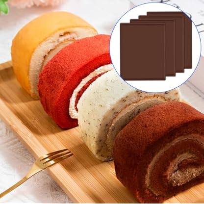 WIYETY Silikon-Dehydratormatten: 4 Stück Dörrfolie für Dörrautomat, Silikon Dehydrator Blätter, Antihaft Dörrfolie für Dörrautomat mit Schaber, Wiederverwendbar für Die Herstellung von Gemüse (Braun) – Bild 8