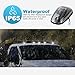 Partsam 5PCS Cab Lights LED Cab Marker Top Roof Running Lights Clear Lens White 9 LED Assembly Light Compatible with Dodge Ram 1500 2500 3500 4500 5500 2003-2018 Pickup Trucks(T10 Plug)