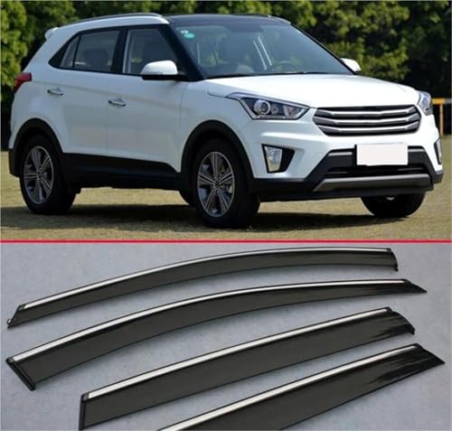 Déflecteur de vent latéral Hyundai ix25 visière pluie fenêtre protection évent