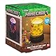 Paladone Minecraft Party-Projektionslicht, offiziell lizenzierte RGB-LED-Lampe für Kinder, Zuhause, Geburtstage, Partys, batteriebetrieben, Gaming-Fanartikel