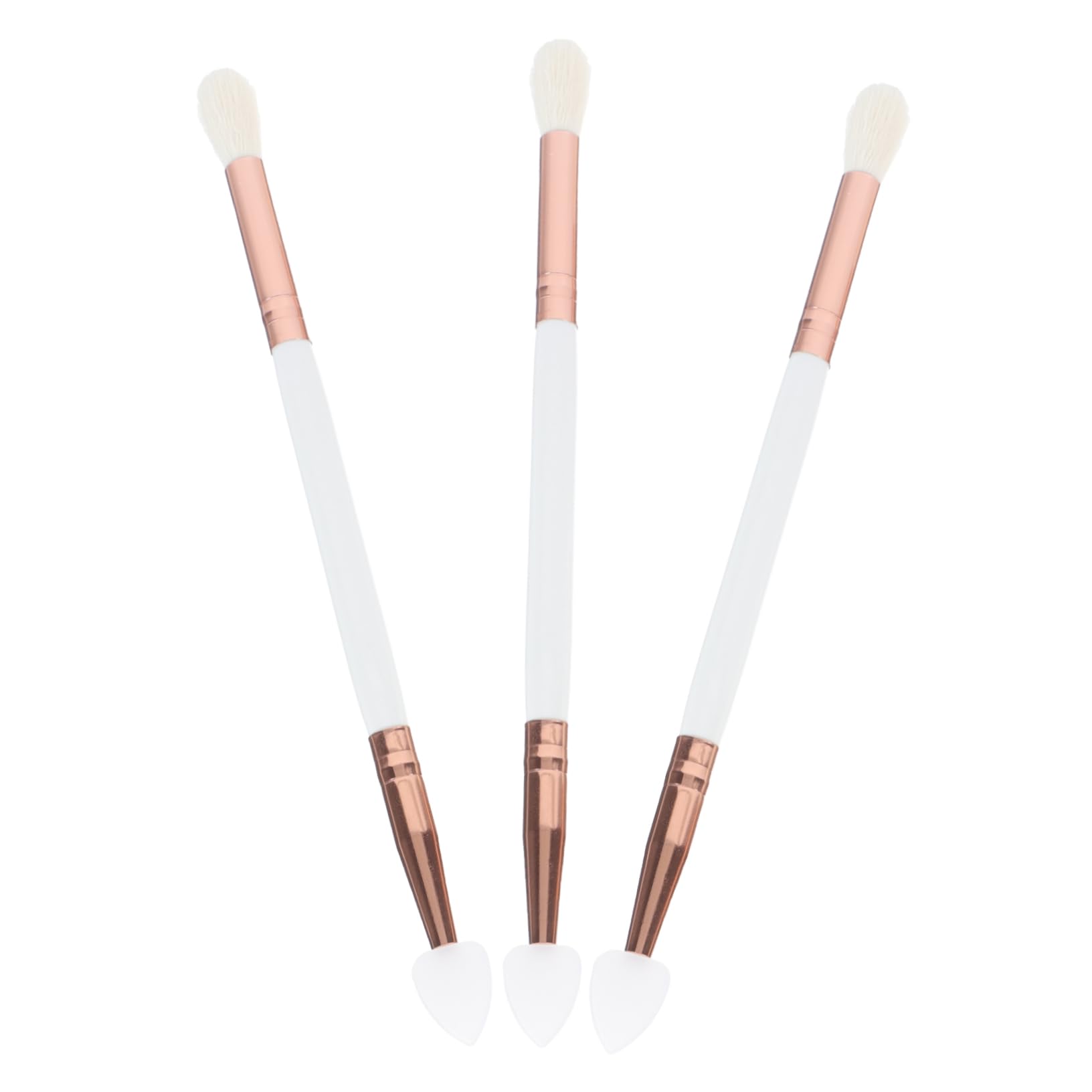 MERRYHAPY Silicone Head Eyeshadow Brush Tool Makeup Tool for Eye Makeup Practice