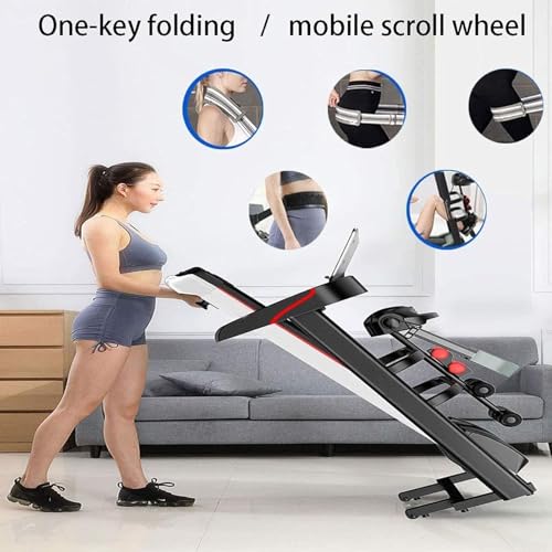 Image of Folding Treadmills Treadmills, Foldable Electric Runninghines, Treadmills for Home, Multi-Function Treadmills, Electric Motorized Treadmill