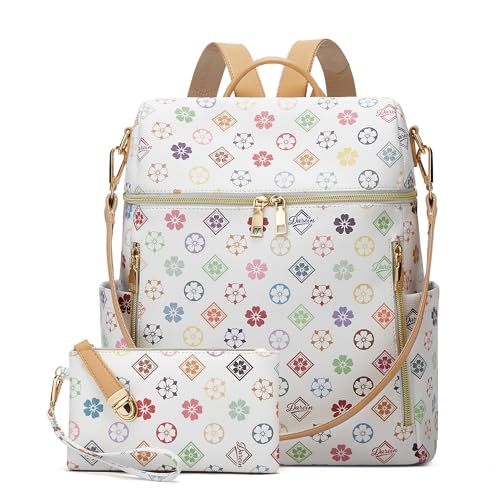 Darein Backpack Purse for Women Teacher Bag Womens Backpacks Leather Travel Backpack Fashion
