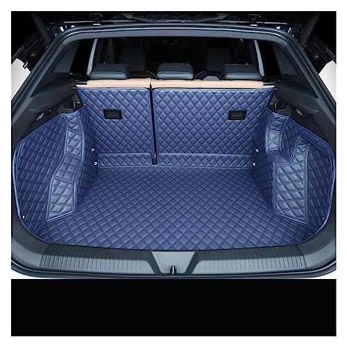 Tapis de coffre de voiture étanche et antidérapant style cuir ID4
